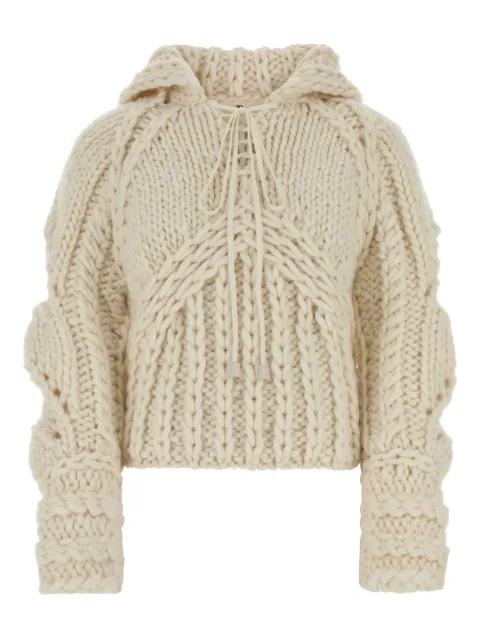 Ermanno Scervino crochet-knit sweater