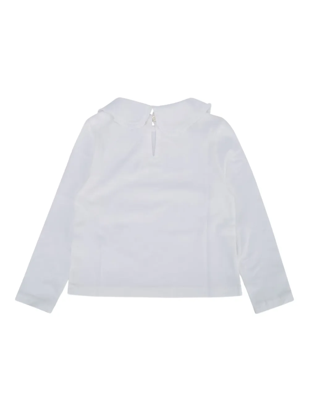 POLO RALPH LAUREN KIDS Zijden shirt Wit