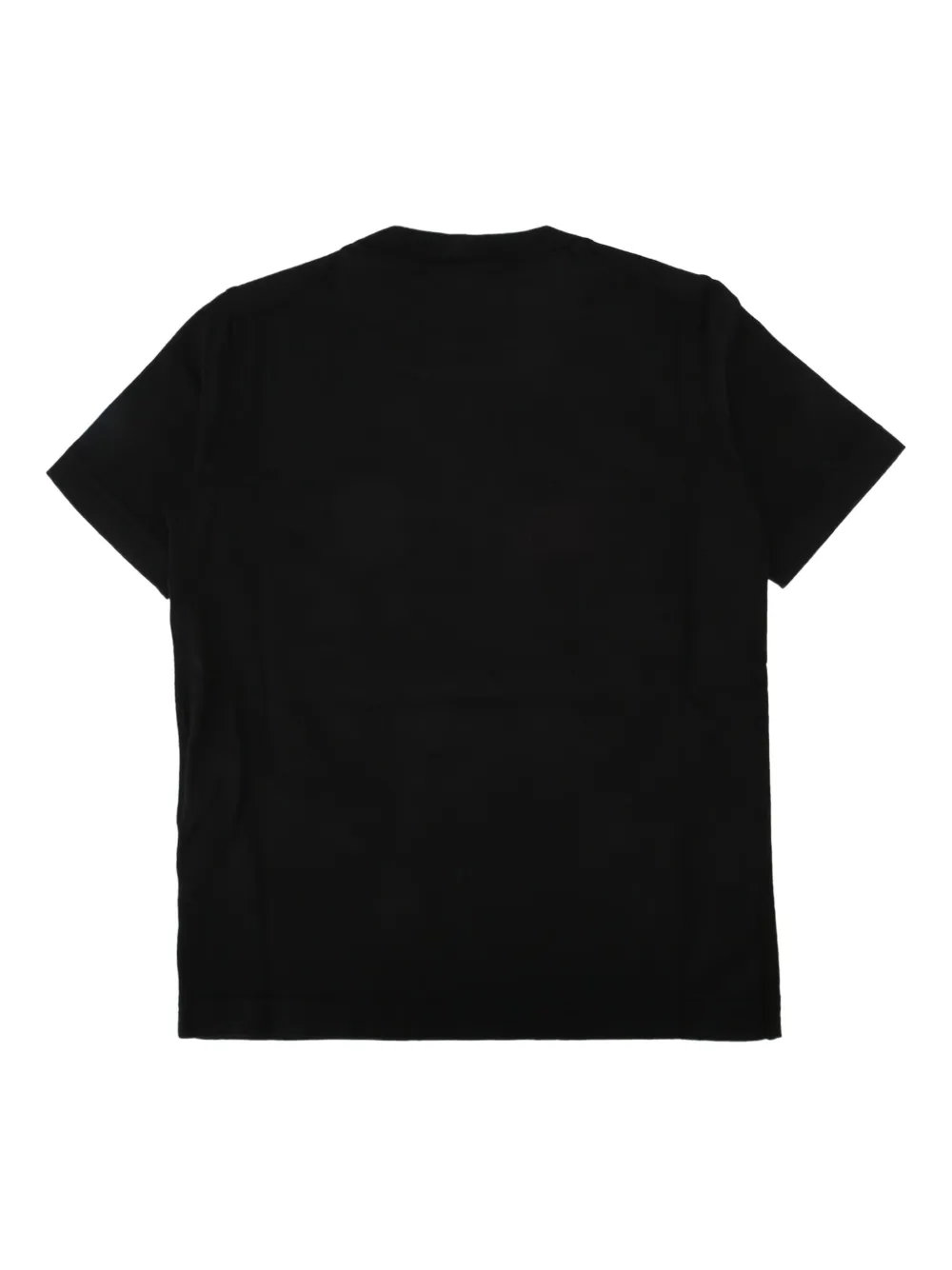 Stone Island Junior Katoenen T-shirt Zwart