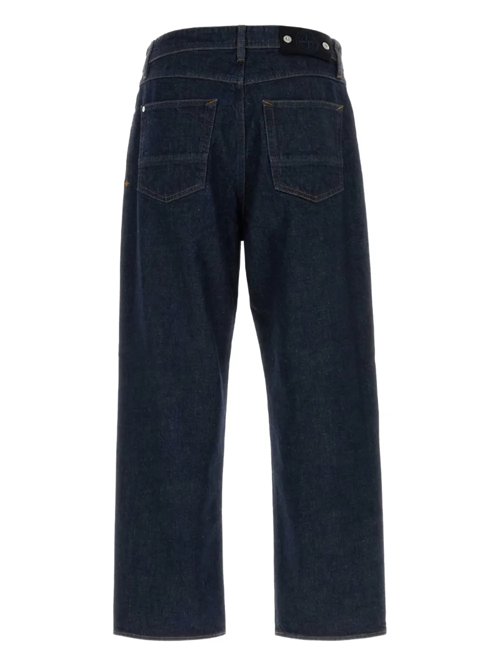 Stone Island Trousers Denim-rinsed Jeans Blue In Blue