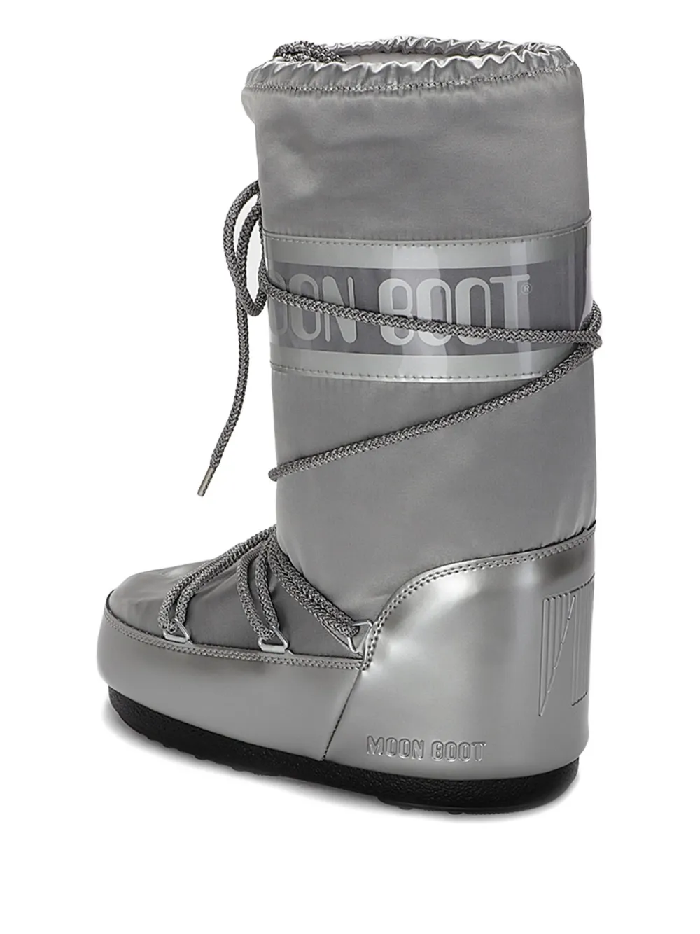 Moon Boot Icon Glance laarzen met veters Grijs