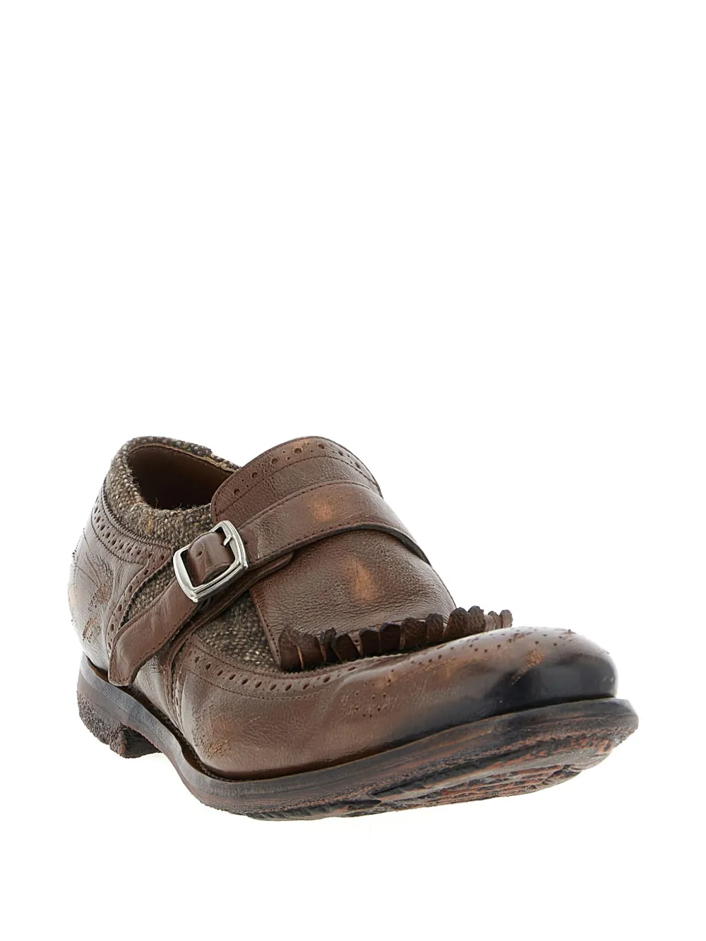 Church's Shanghai loafers met franje - Bruin
