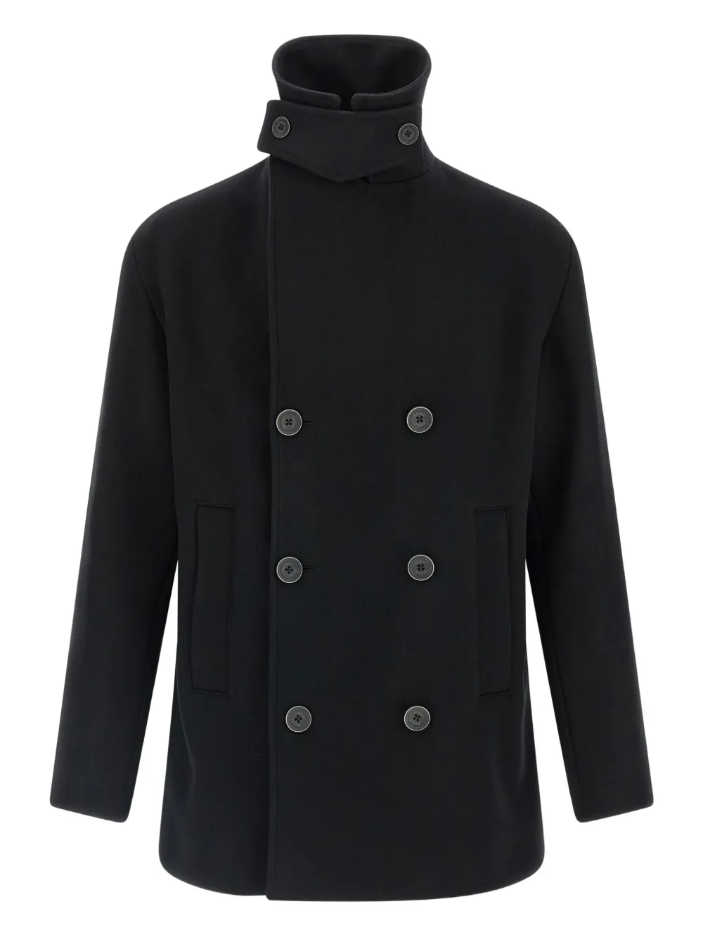 Herno abrigo con doble botonadura y cuello alto | Abrigos con doble botonadura | Image 2
