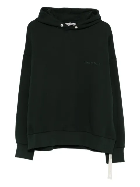 STATE OF ORDER embroidered hoodie
