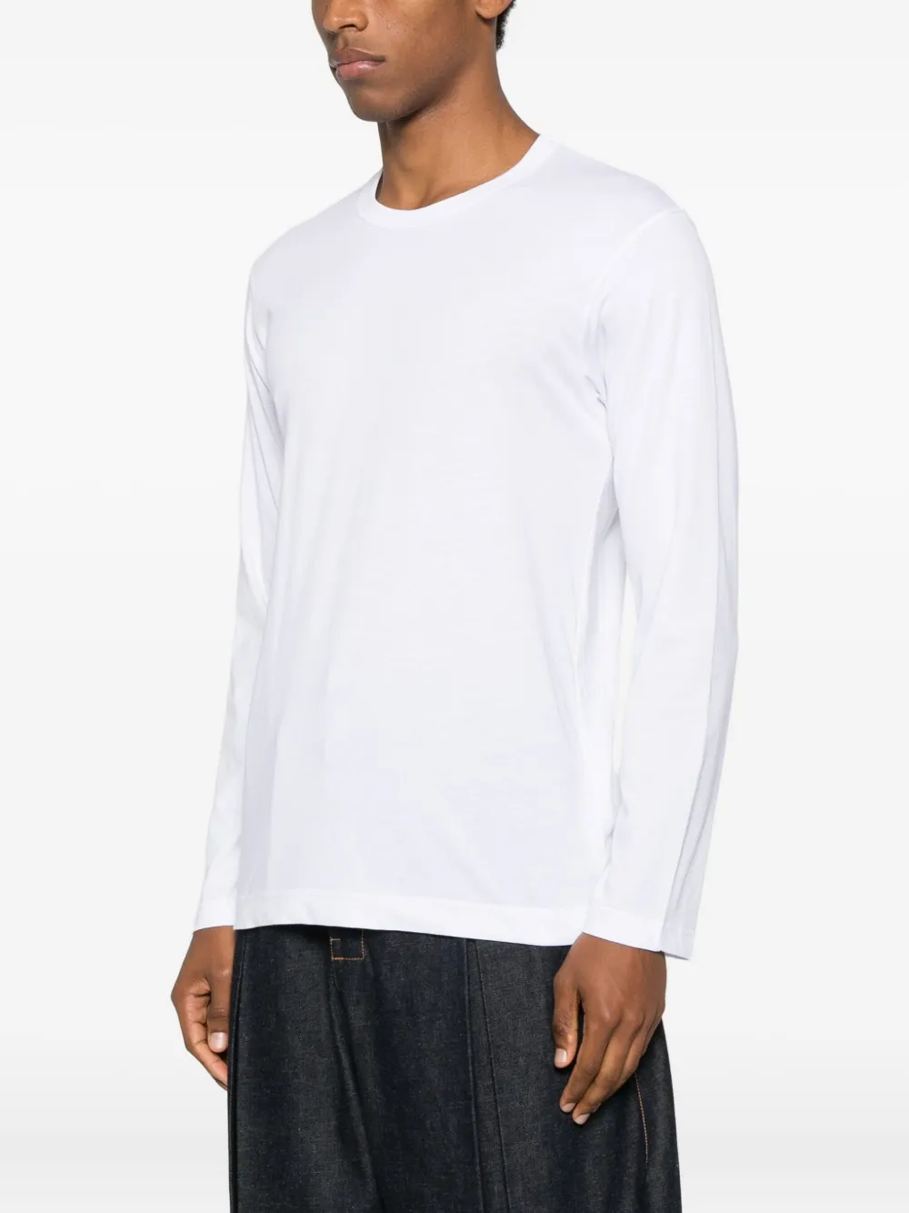 Comme des Garçons Homme T-shirt met ronde hals Wit