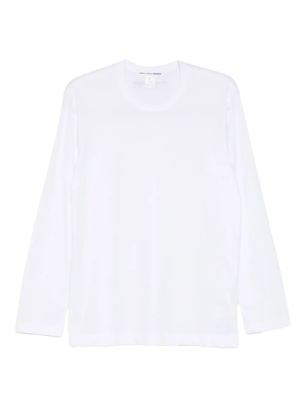 Comme Des Garçons Shirt playera con cuello redondo | blanco | Image 1
