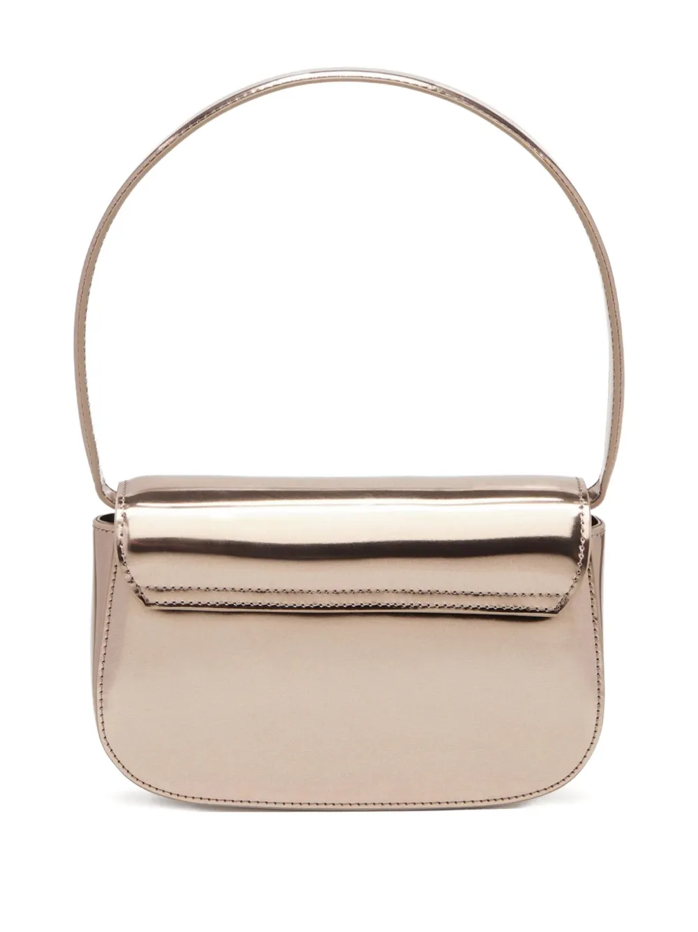 Diesel 1dr Shoulder Bag Woman Bronze In Gold