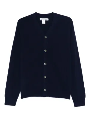 98aw comme des garçons homme cardigan Buttons Cardigan in Black – SVRN