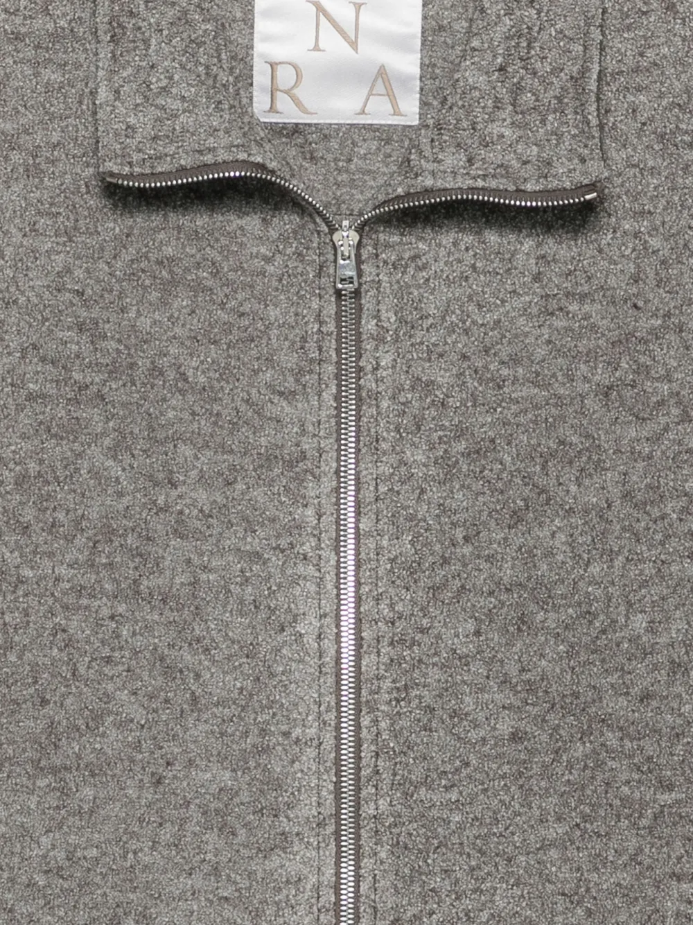 ZIP PANELLED SWEATER