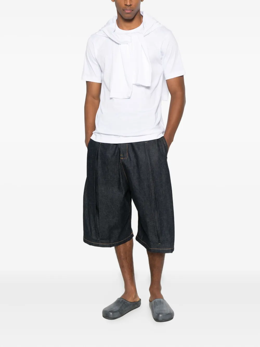 Comme des Garçons Homme crew neck T-shirt - Wit