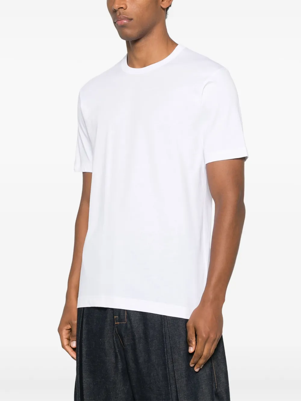 Comme des Garçons Homme T-shirt met ronde hals Wit
