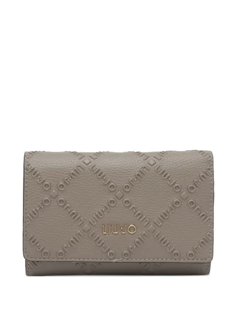 LIU JO logo embossed wallet