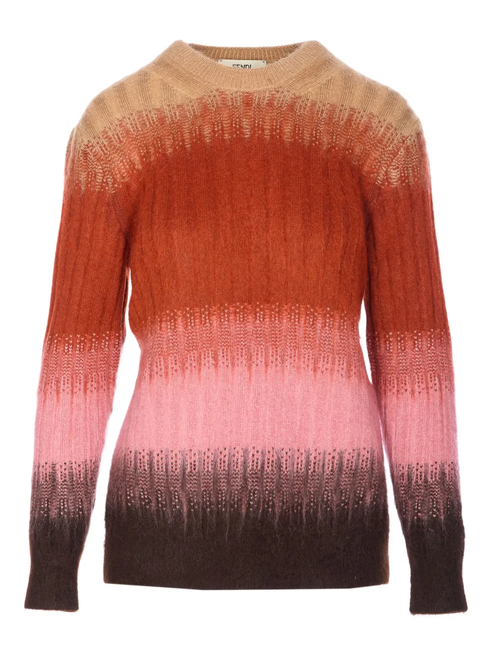 Fendi Vanite Knit Sweater Sweaters And Cardigans Multicolor In Multi