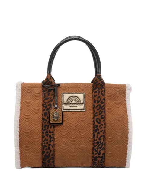 Kurt Geiger London Southbank leopard-print tote bag