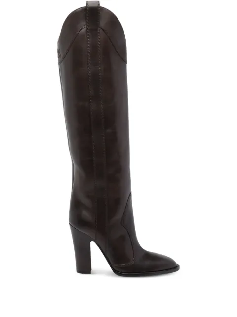 Paris Texas 100mm Lavinia pointed over-the-knee boots