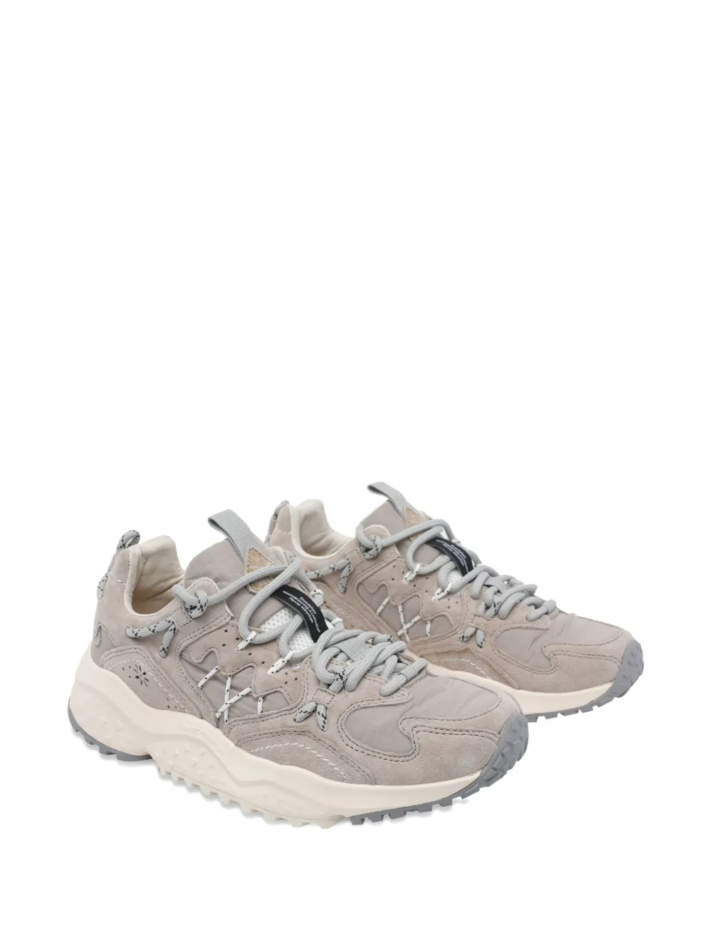 FLOWER MOUNTAIN Yamabushi suède sneakers Grijs