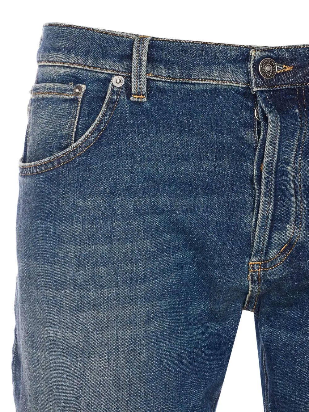 DONDUP Brighton jeans met vijf zakken Blauw
