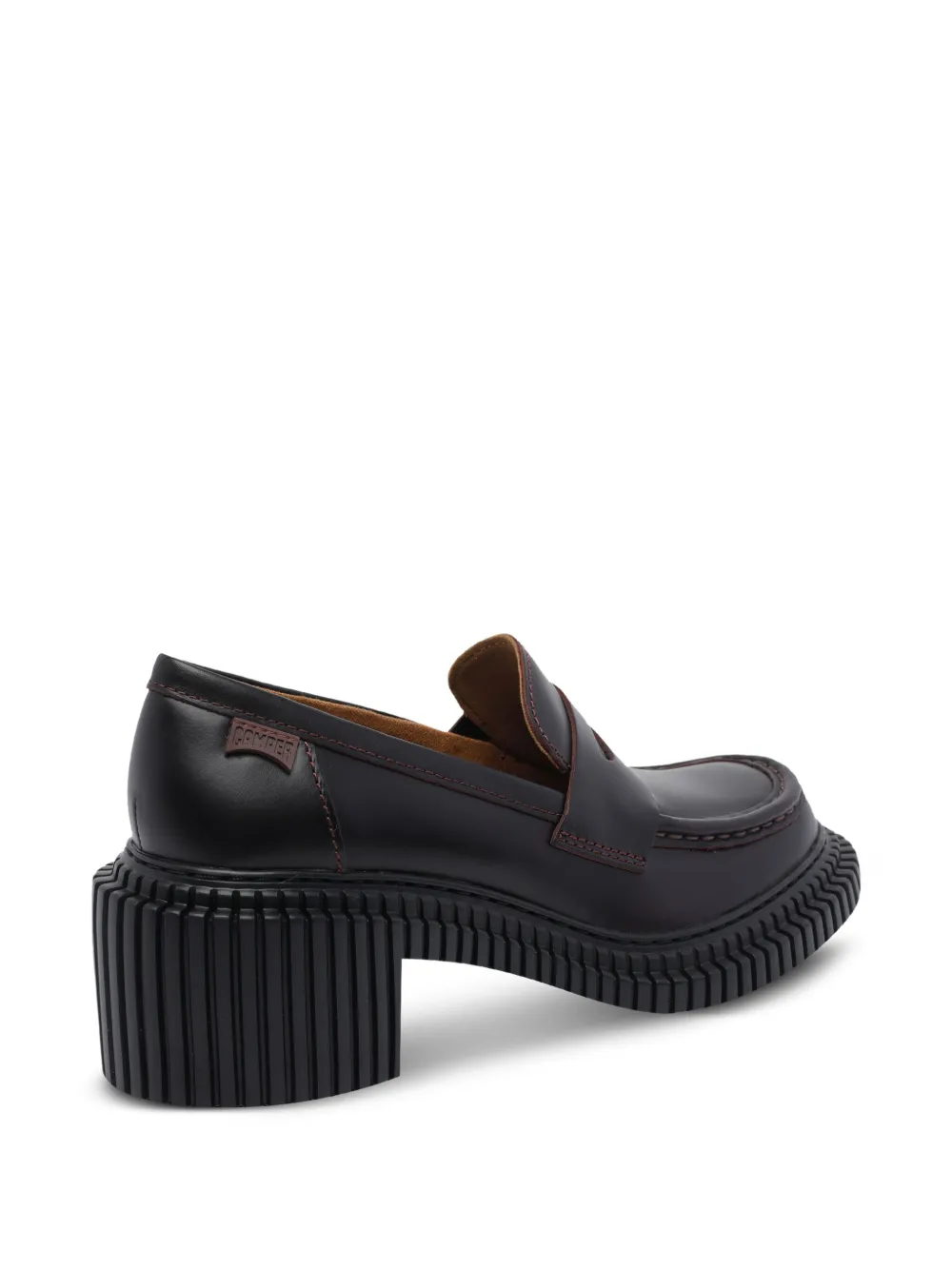 Camper 70mm Pix London Leather Loafers In Multi