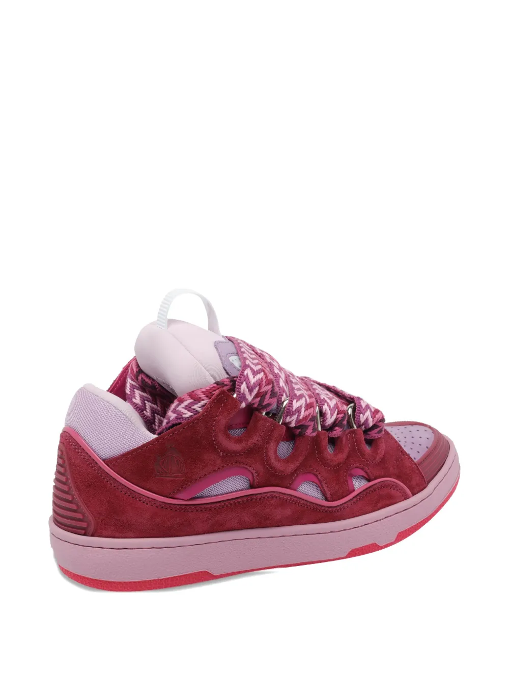 Lanvin Curb sneakers met ronde neus Roze