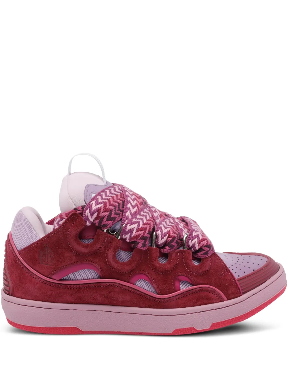 Lanvin Curb sneakers met ronde neus Roze