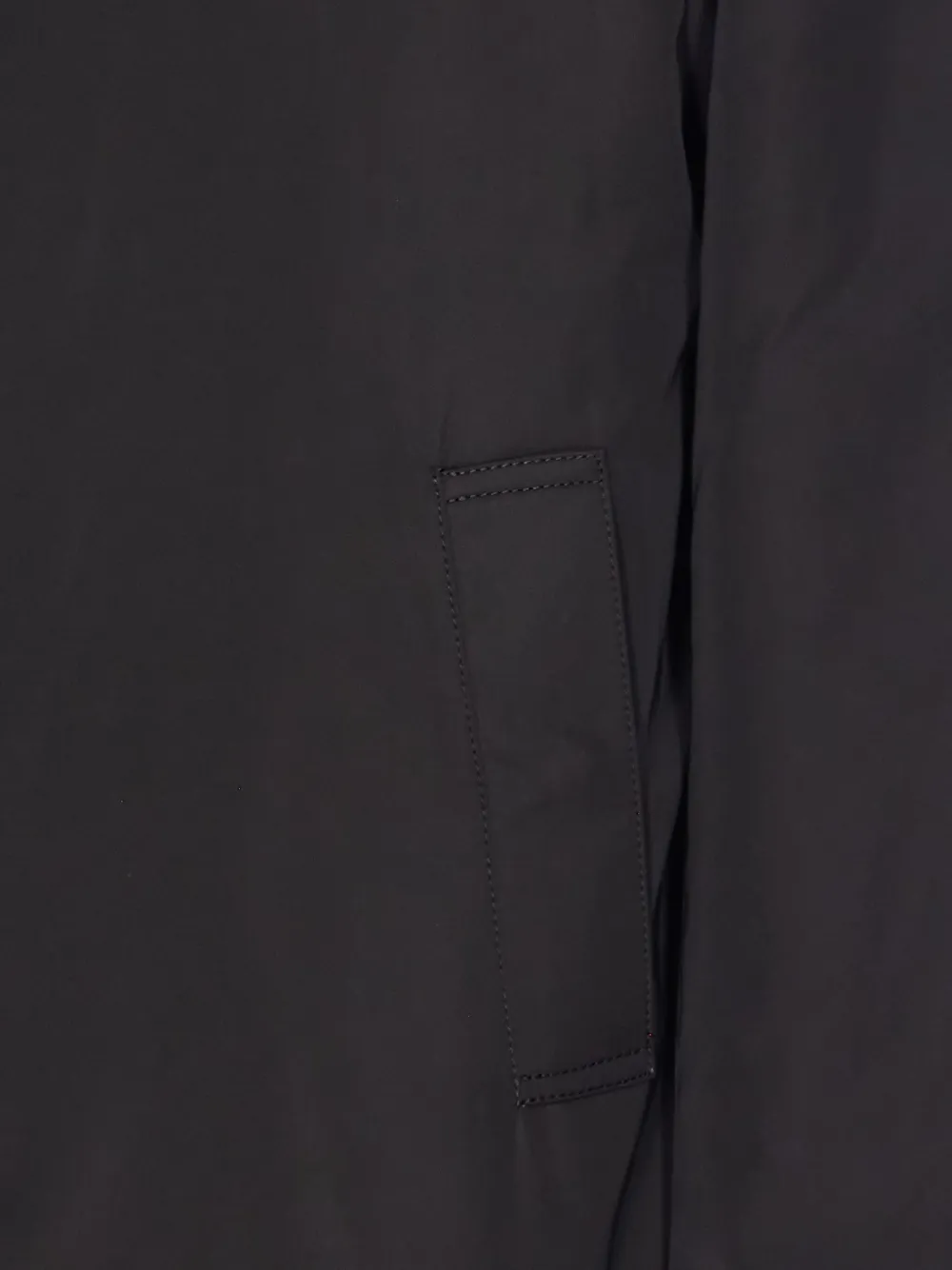 Lou Andrea Reversible Zip-closure Jacket In Black