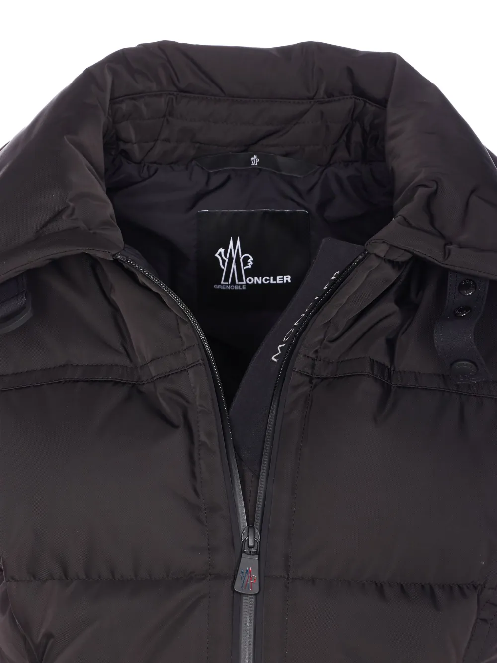 Moncler Grenoble Bodywarmer met polokraag Zwart