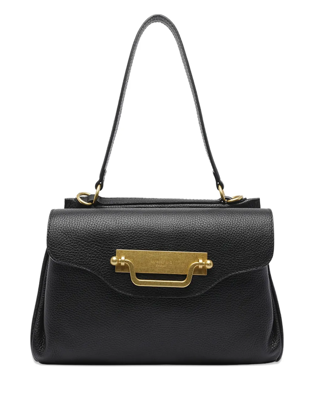 My Best Bag Leather Shoulder Bag In Black