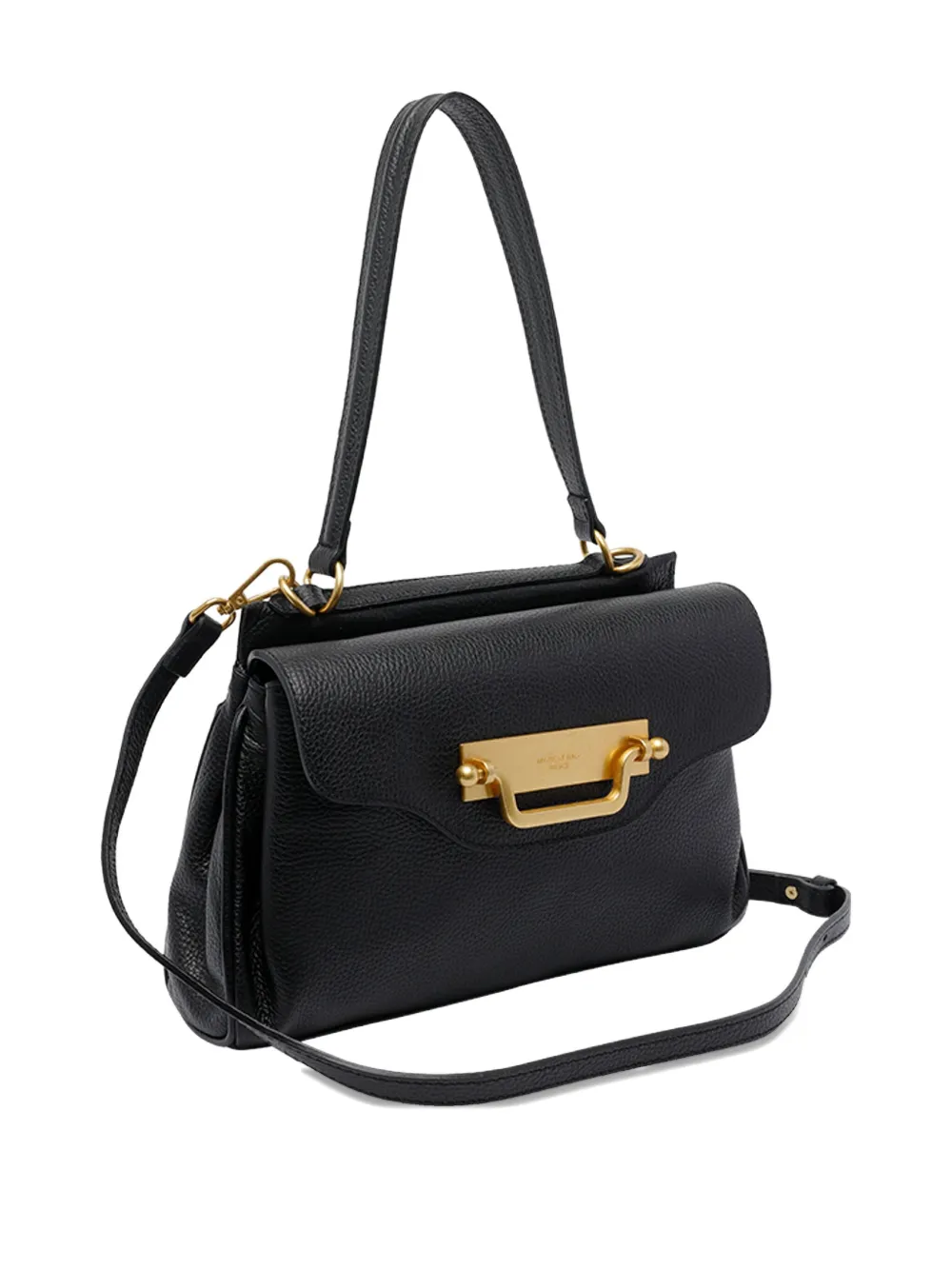 My Best Bag Leather Shoulder Bag In Black