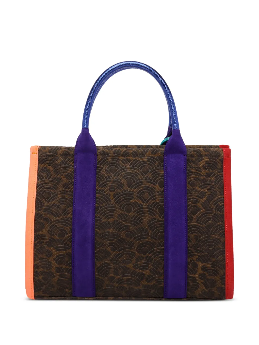 Kurt Geiger London Southbank suède shopper - Bruin