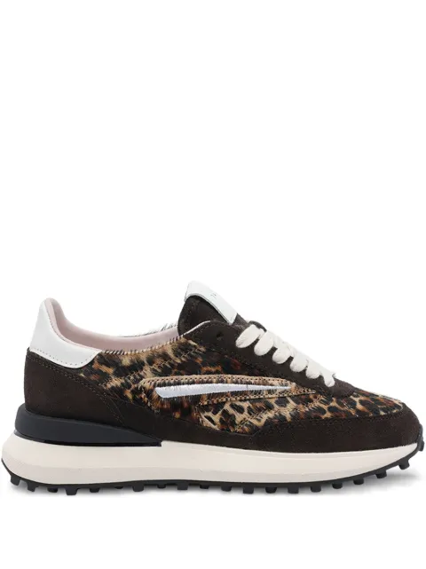 D.A.T.E. Athleta animal-pattern sneakers