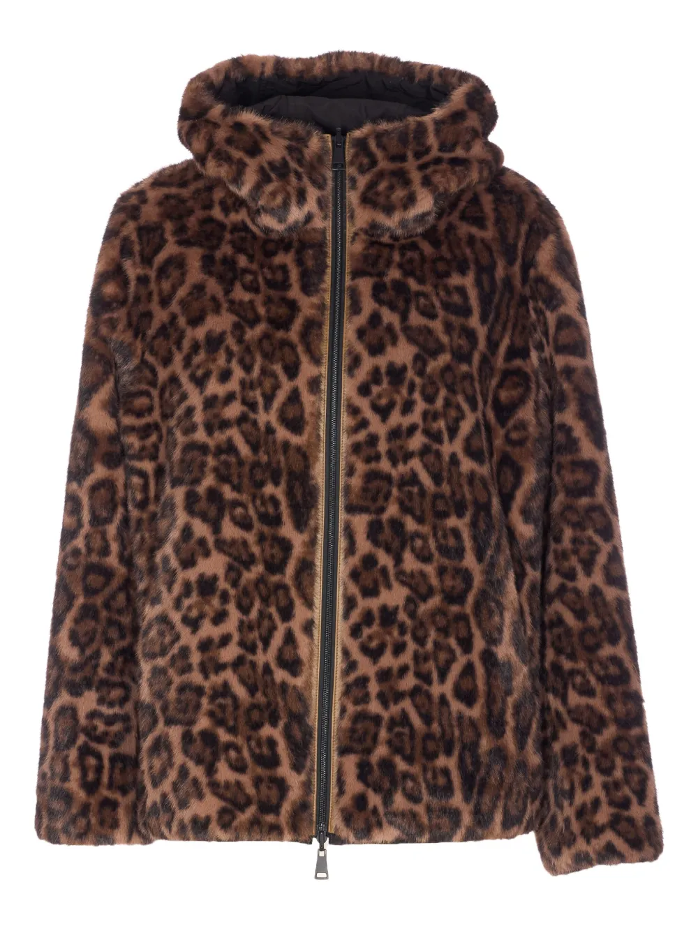 LOU ANDREA reversible leopard-pattern jacket | Faux Fur & Shearling Jackets | Image 2