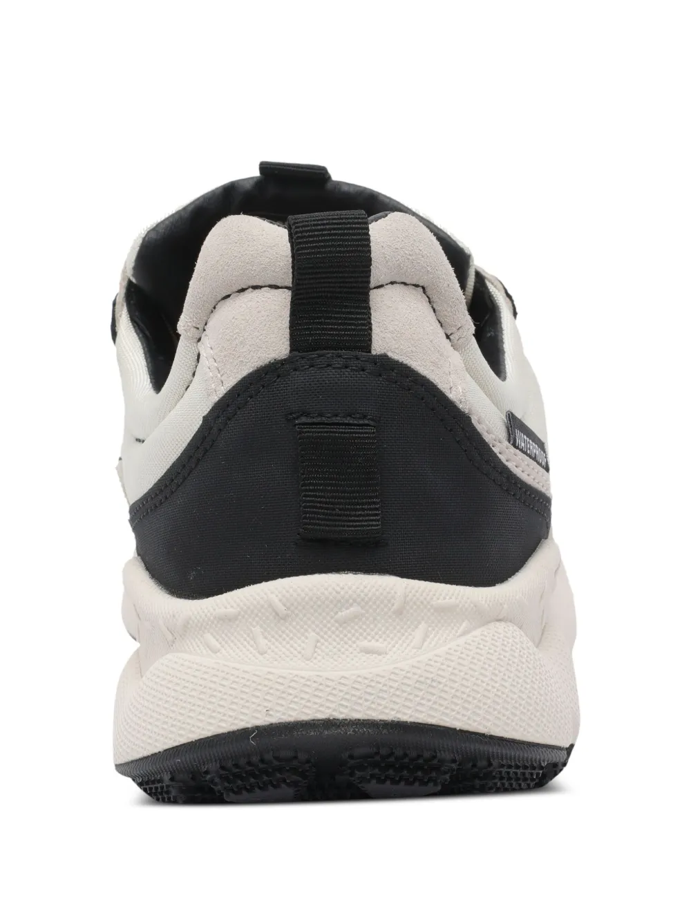 FLOWER MOUNTAIN Suède sneakers met logodetail Beige