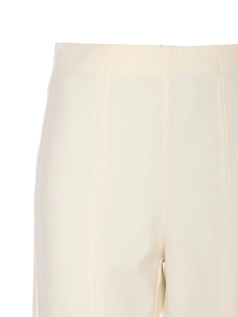 Max Mara Nebbia Zip-up Trousers In Neutral