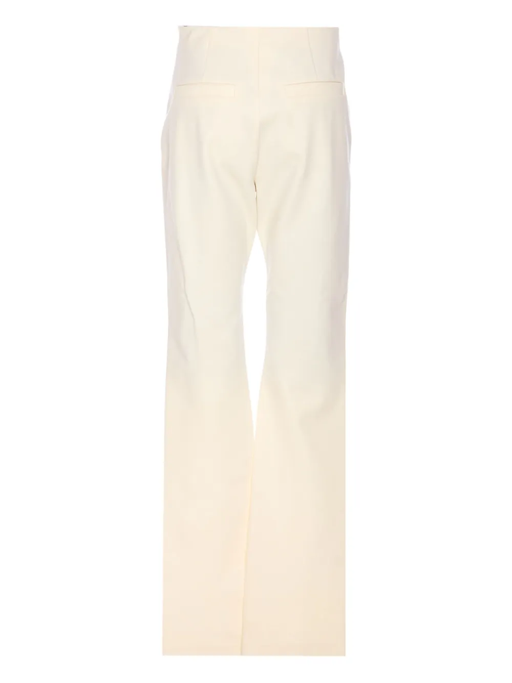 Max Mara Nebbia broek met rits - Beige
