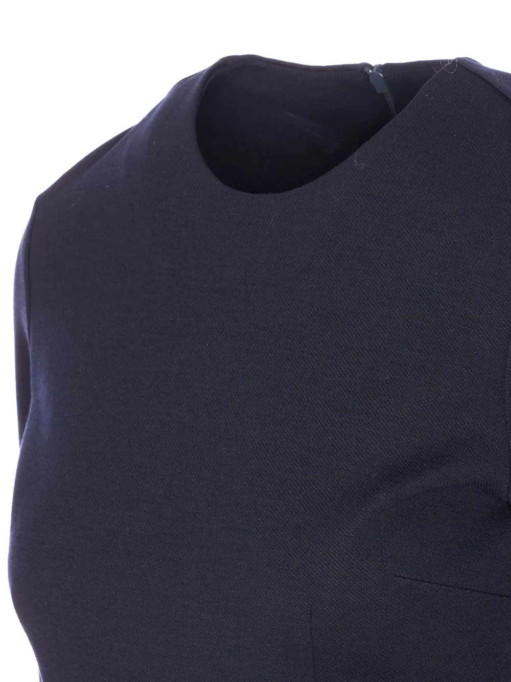 Max Mara Alpino mini-jurk met lange mouwen Blauw