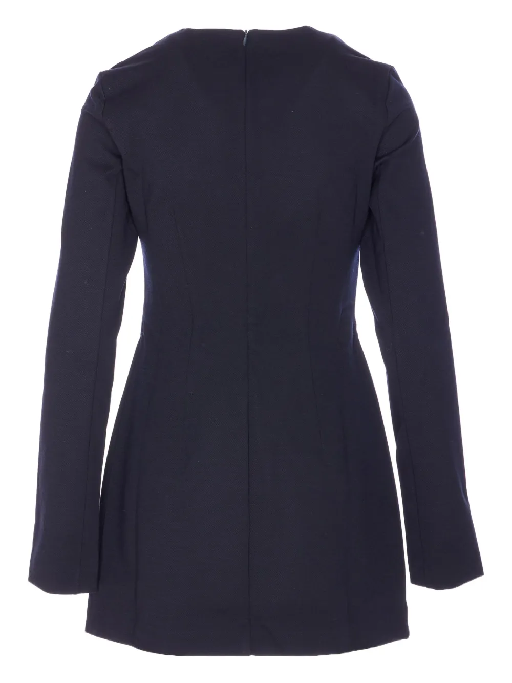 Max Mara Alpino mini-jurk met lange mouwen - Blauw