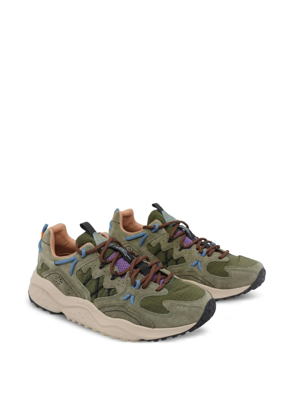 FLOWER MOUNTAIN baskets Yamabushi en daim | Baskets basses | Image 2