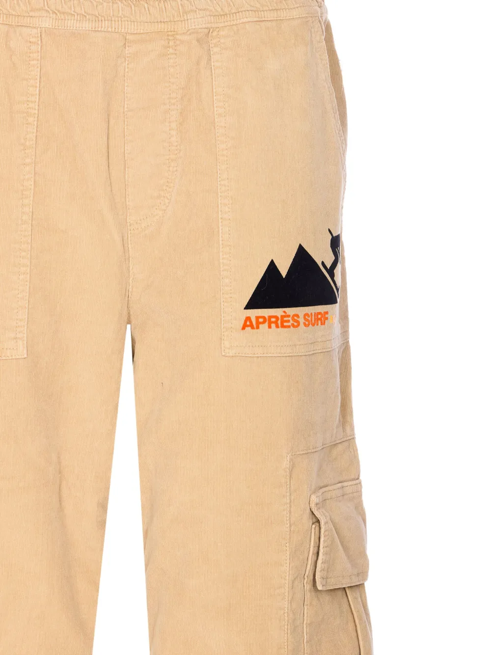  Pret A Surf Kristian Elasticated Logo-detail Trousers - Neutrals 