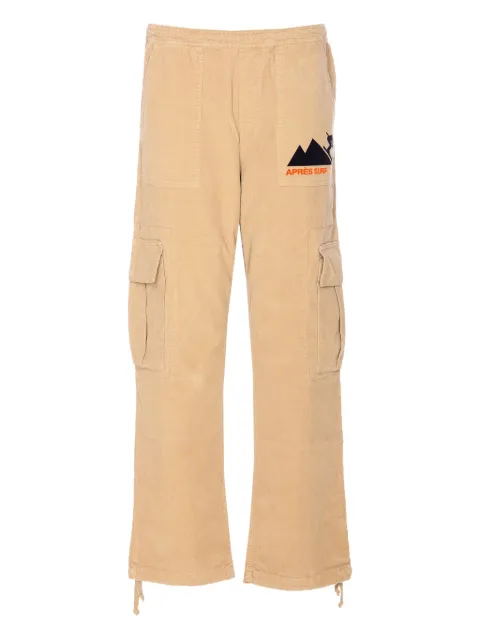 Pret A Surf Kristian elasticated logo-detail trousers