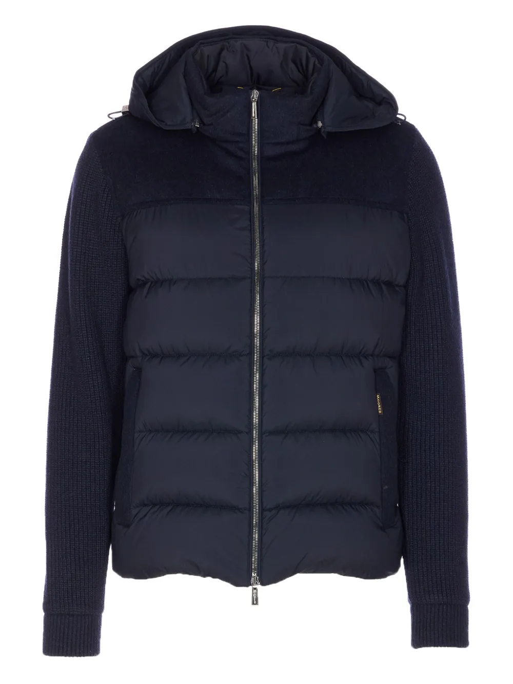 Moorer Allori hood jacket | Blue | Image 1