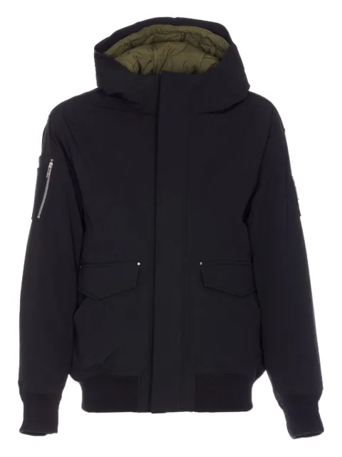 Moose Knuckles Mason hooded bomber jacket