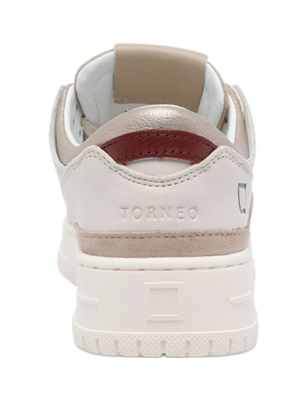 Date Torneo Suede Leather Sneakers In Neutral