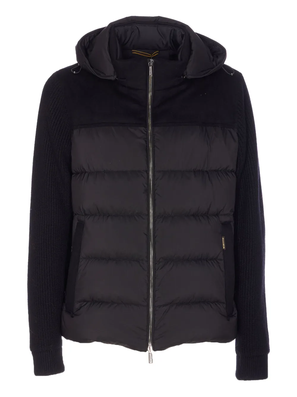 Moorer Allori removable-hood jacket | Black | Image 1