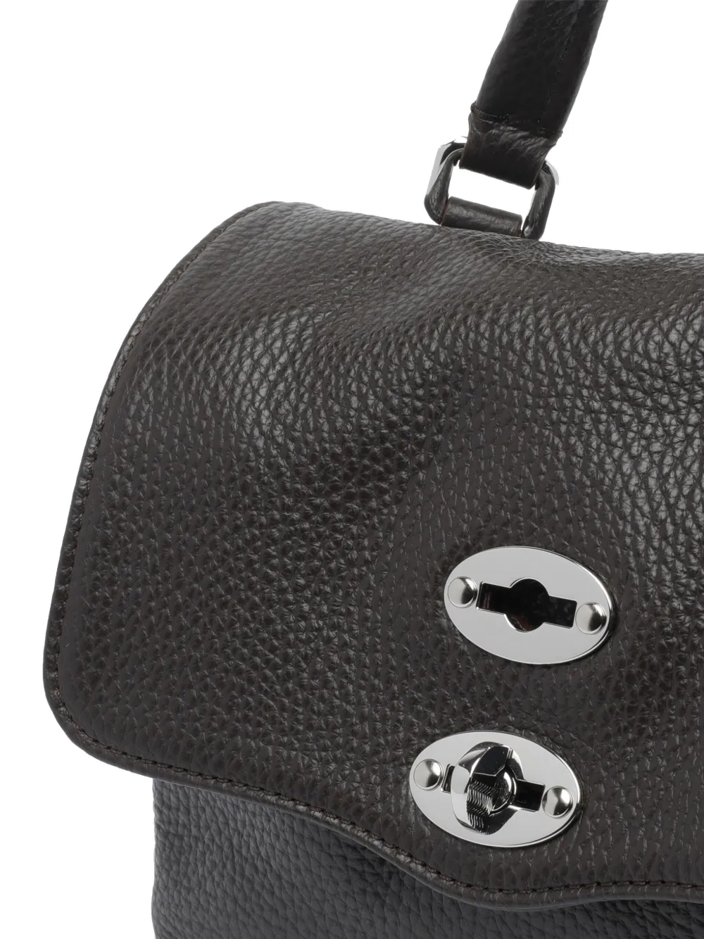 Zanellato Postina Daily Giorno Baby Handbags Black In Brown