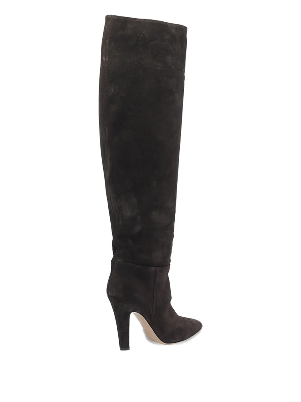 Paris Texas 10mm Elsa Pointed-toe Suede Boots In Brown