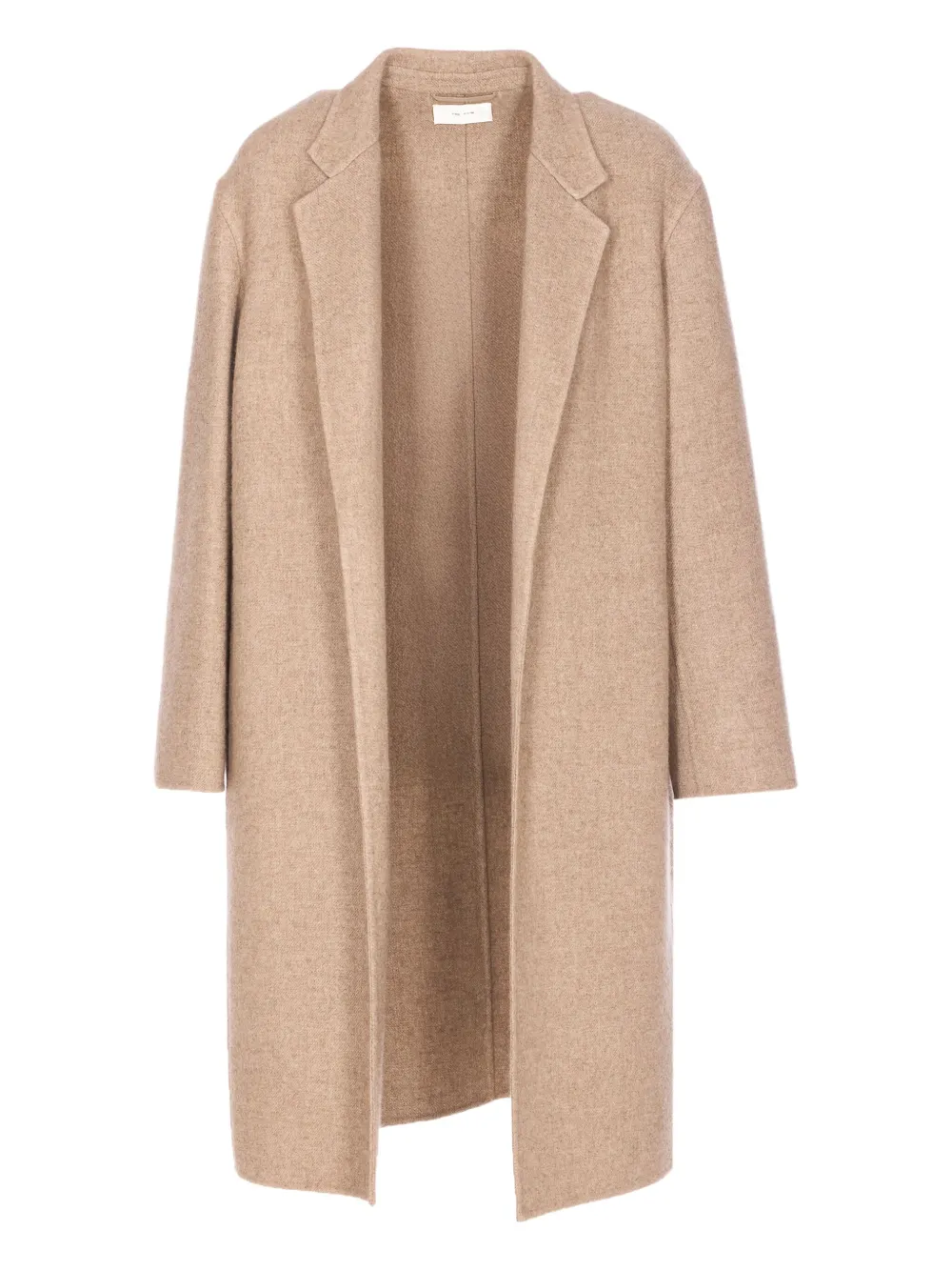 The Row Fedra Cashmere Coat In Neutral