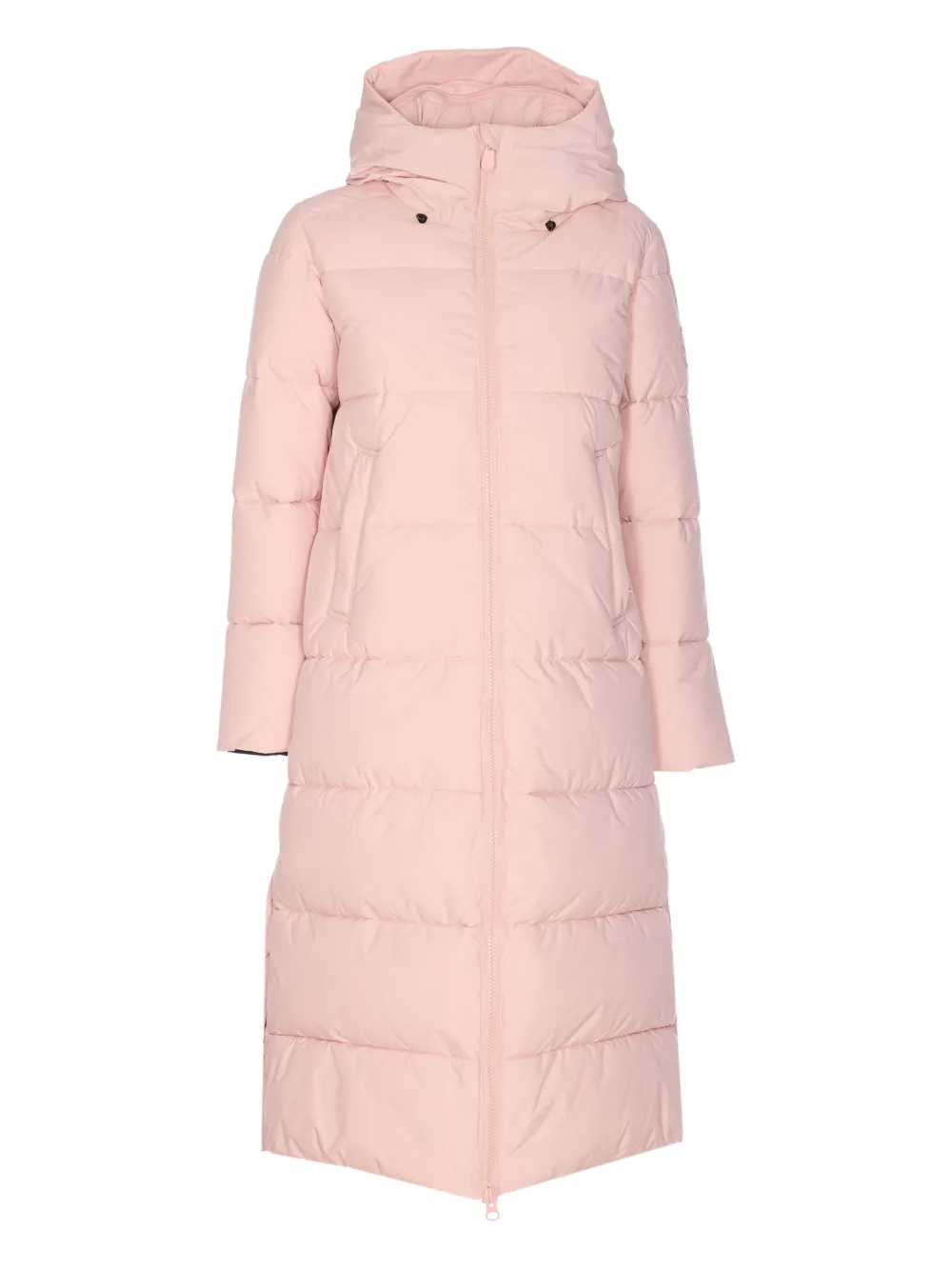 Save The Duck Hooded Padded Coat In Pink