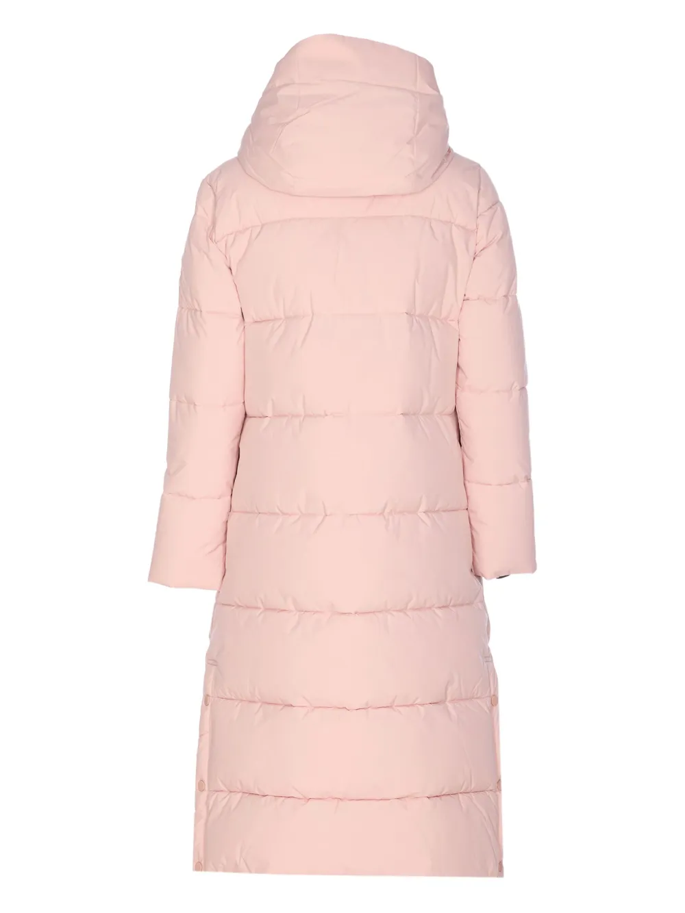 Save The Duck Hooded Padded Coat In Pink