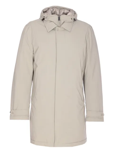Woolrich zip hooded parka