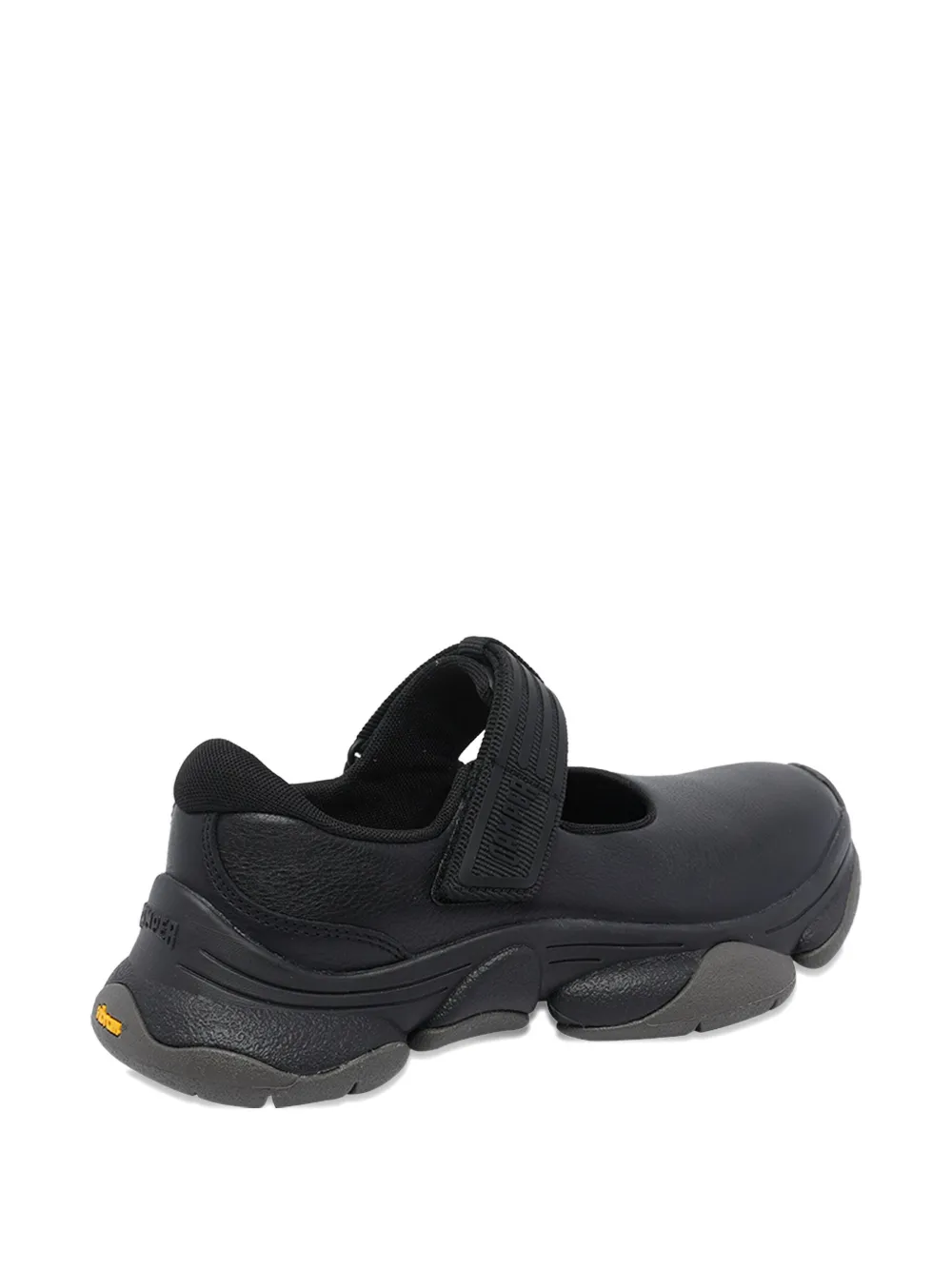 Camper Velcro Round Toe Sneakers In Black